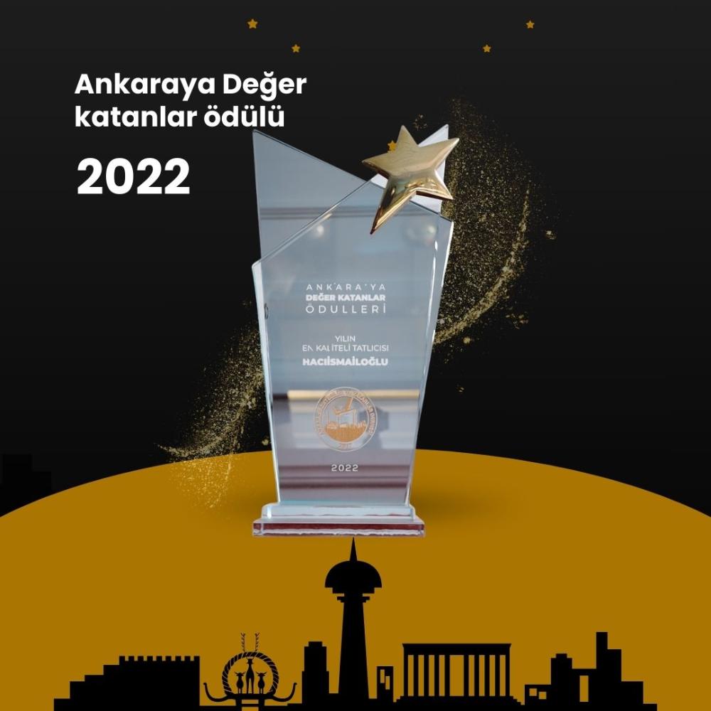 2022’de “Ankara’ya Değer Katanlar Ödülü” Hacı İsmailoğlu’nun Oldu