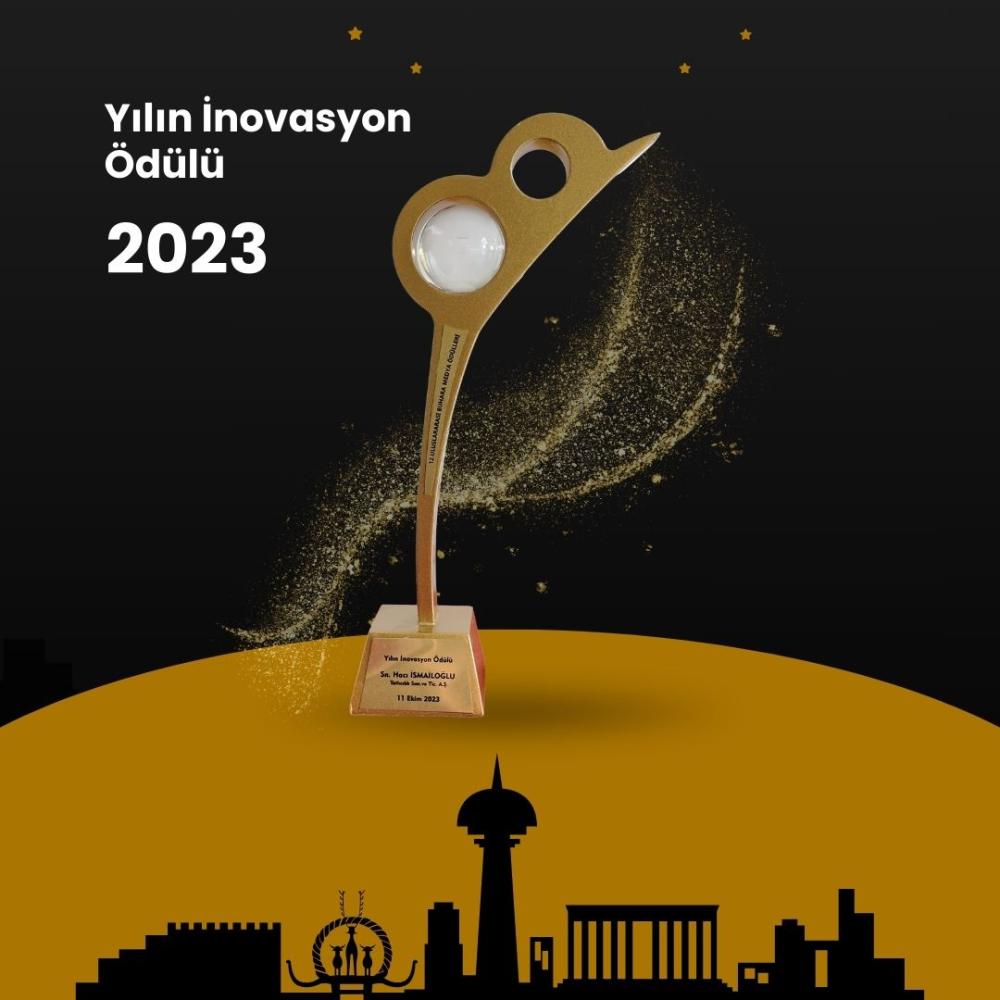 2023’te Yılın İnovasyon Ödülü Hacı İsmailoğlu’nun Oldu